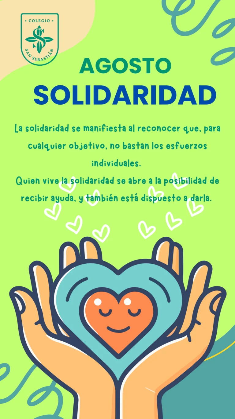 VALOR AGOSTO: SOLIDADRIDAD